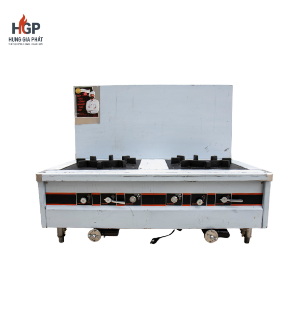 Bếp hầm đôi công nghiệp có quạt thổi
