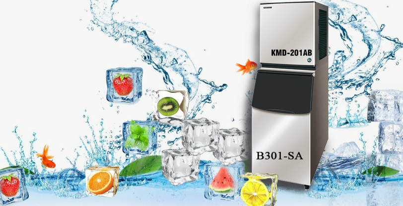 Máy Làm Đá Bán Nguyệt Hoshizaki KMD-201AB