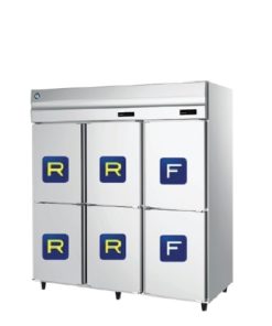 Tủ Nửa Đông Nửa Mát 6 Cánh Hoshizaki HRF-188MA-S