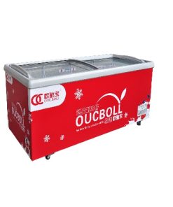 Tủ đông 1 chế độ cửa kính cong SD/SC-680Y