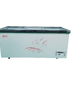 Tủ siêu thị đảo kính phẳng 2 cửa lùa SD/SC-858