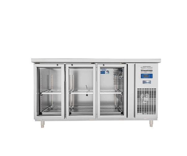 Tủ bàn mát quạt gió BMQ3MK1875 ba cánh kính