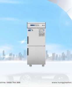 Tủ đông mát đứng quạt gió DMDQ2I600 hai cánh inox 600L