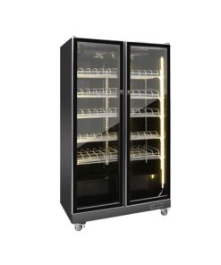 Tủ Mát Quạt Gió 2 Cánh Kính Có Sấy Kính LG-1110FD