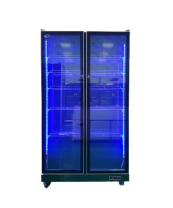 Tủ Mát Quạt Gió 2 Cánh Kính Không Sấy Kính LG-1110F