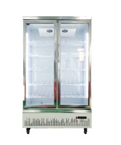 Tủ Mát Trưng Bày Quạt Gió Sấy Kính LG-880F