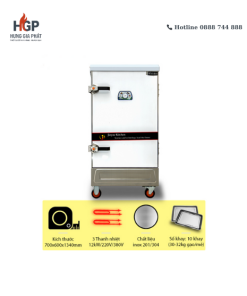Tủ cơm công nghiệp 10 khay TCH-10 sử dụng điện