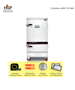 Tủ cơm công nghiệp 12 khay TCH-12 sử dụng điện