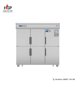 Tủ Đông Đứng Quạt Gió 6 Cánh Inox 1750L DDQ.6I1750