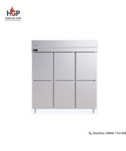 Tủ Mát Đứng Icymax 6 Cánh Inox 1750L IUR-6S188