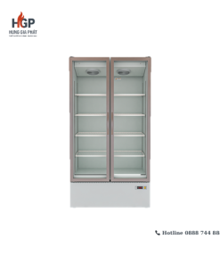 Tủ mát đứng quạt gió 2 cánh kính 800L MDQ.2K800