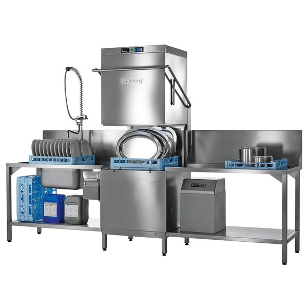 Máy rửa bát cửa sập Hobart H600